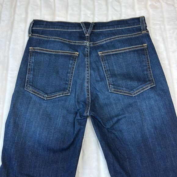 Veronica Beard Debbie High Rise Skinny Jeans with Button Detail Sz 27 - Picture 9 of 14